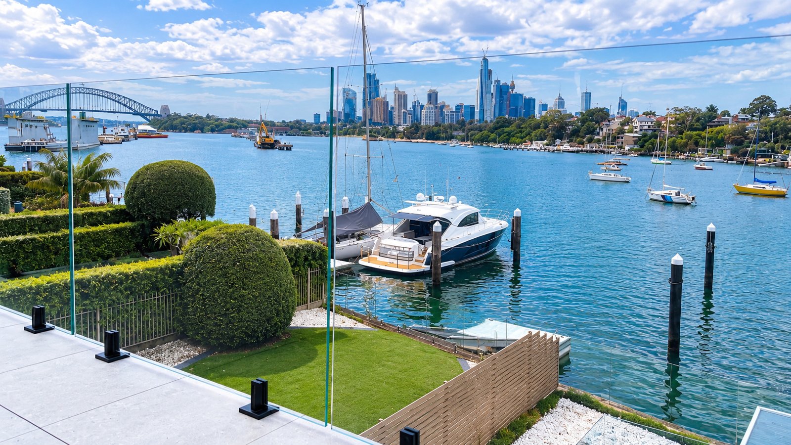 Frameless Glass Balustrade Sydney, Frameless Glass Balustrade Replacement, New Home Frameless Glass Balustrade