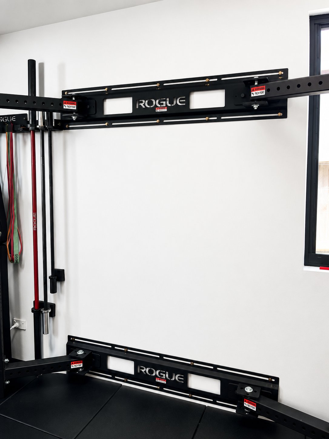 Home gym mirror installation - Chatswood - before