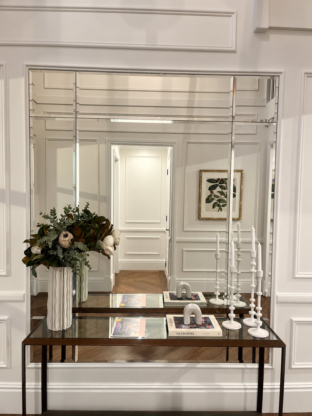 Bevelled edge feature mirror replacement - Turramurra - Custom Mirrors, Fusion Glass