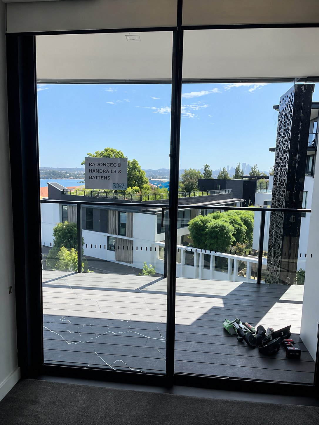 High performance glass replacement - Rozelle - before